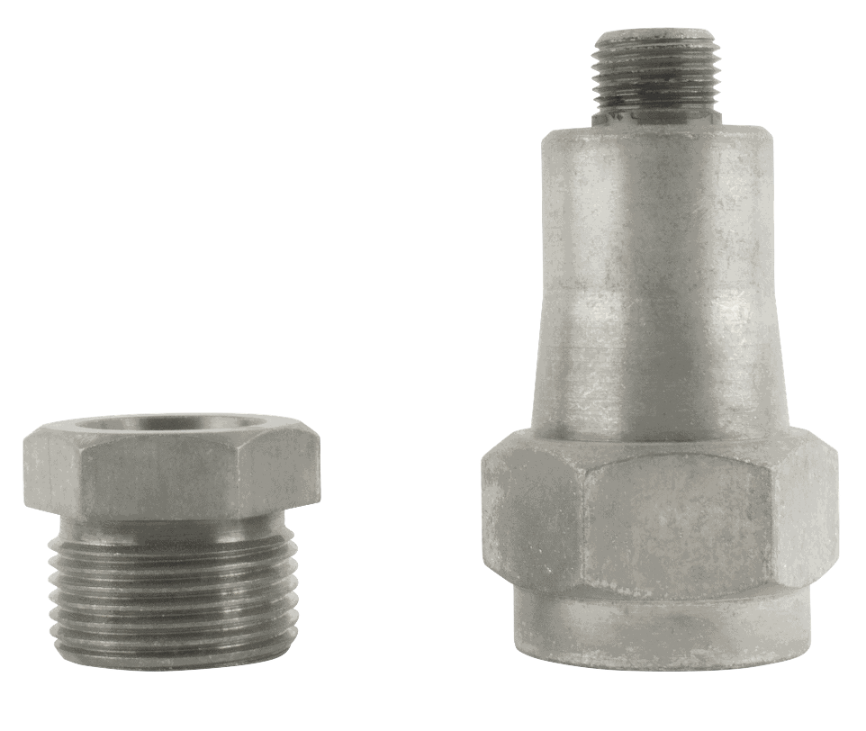 Conjunto perno tuerca para conductores de cobre y aluminio